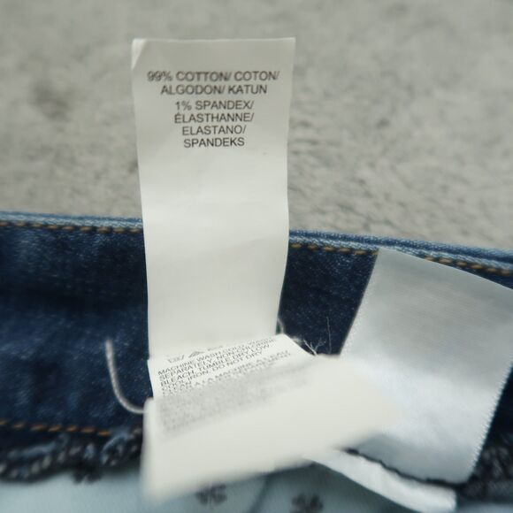 Lucky Brand Jeans Women's Size 14/32 Blue Mid-Rise Sweet Crop Denim 24.5" Inseam - Picture 11 of 16